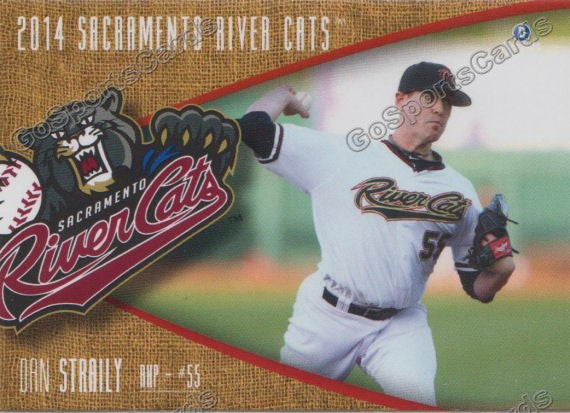 2014 Sacramento River Cats Dan Straily