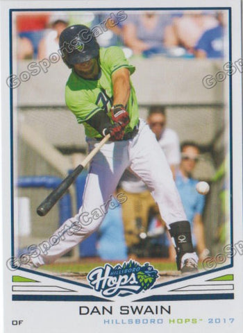 2017 Hillsboro Hops Dan Swain