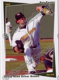 2010 South Bend Silver Hawks Dan Taylor