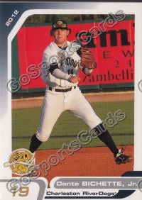 2012 Charleston Riverdogs Dante Bichette Jr