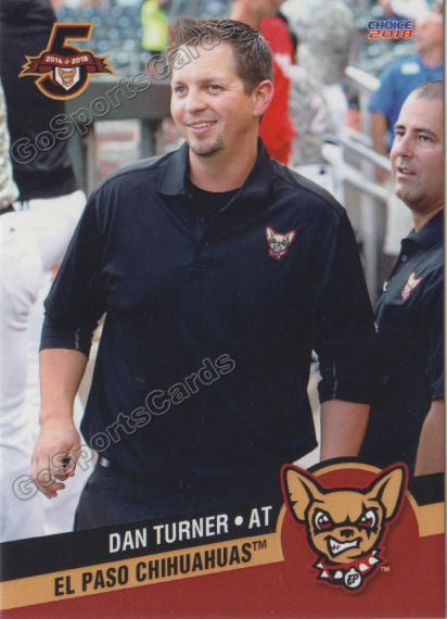 2018 El Paso Chihuahuas Dan Turner
