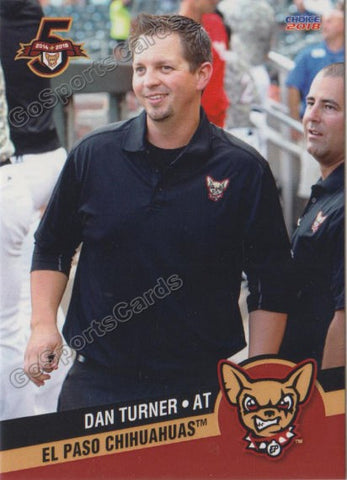 2018 El Paso Chihuahuas Dan Turner