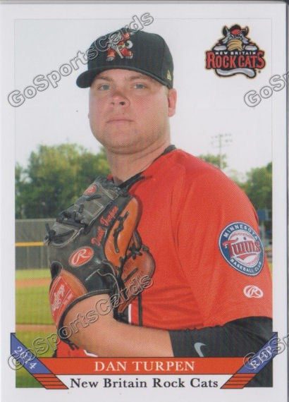 2014 New Britain Rock Cats Dan Turpen
