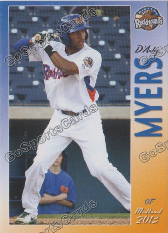2013 Midland RockHounds D'Arby Myers