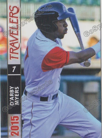 2015 Arkansas Travelers D'Arby Myers