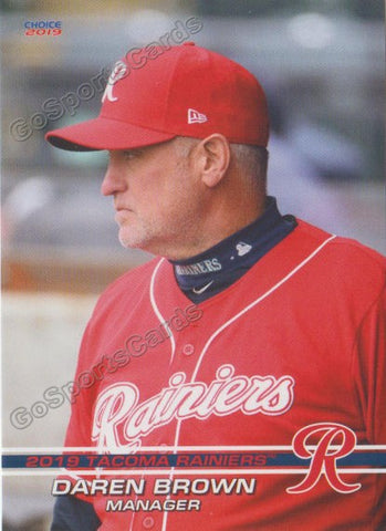 2019 Tacoma Rainiers Daren Brown