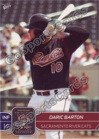 2007 Pacific Coast League All Star MultiAd Daric Barton