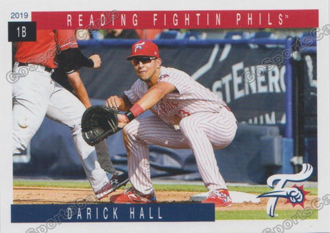 2019 Reading Fightin Phils Update Darick Hall