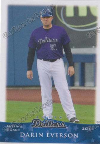 2014 Tulsa Drillers Darin Everson
