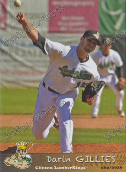 2016 Clinton LumberKings Darin Gillies
