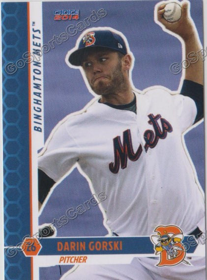 2014 Binghamton Mets Darin Gorski