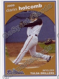 2009 Tulsa Drillers Darin Holcomb