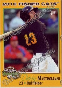 2010 New Hampshire Fisher Cats Darin Mastroianni