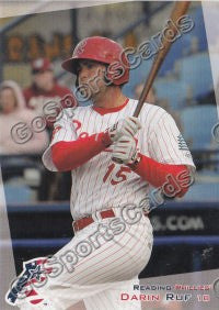 2012 Reading Phillies 2nd Darin Ruf