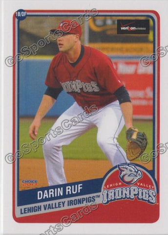 2013 Lehigh Valley IronPigs SGA 2nd Darin Ruf