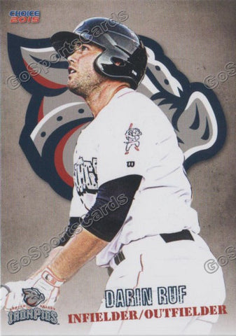 2015 Lehigh Valley IronPigs Darin Ruf 2nd