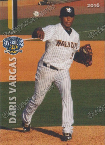 2016 Charleston RiverDogs Daris Vargas
