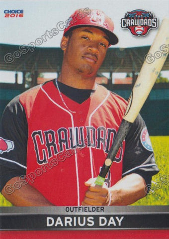 2016 Hickory Crawdads Darius Day