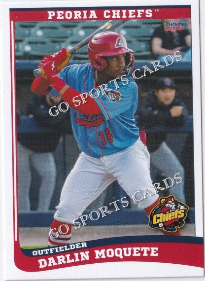 2023 Peoria Chiefs Darlin Moquete