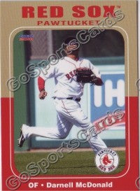 2010 Pawtucket Red Sox Darnell McDonald