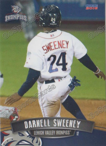 2016 Lehigh Valley IronPigs Darnell Sweeney