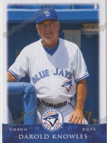 2014 Dunedin Blue Jays Darold Knowles