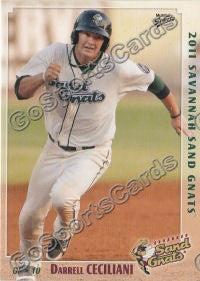 2011 Savannah Sand Gnats Darrell Ceciliani
