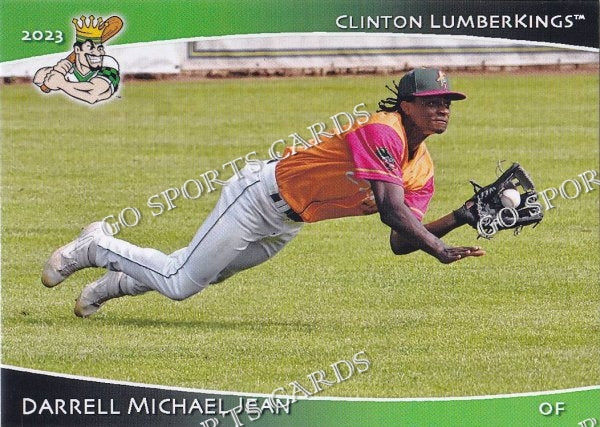 2023 Clinton LumberKings Update Darrell Michael Jean