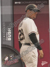 2012 Sacramento River Cats Darren Bush