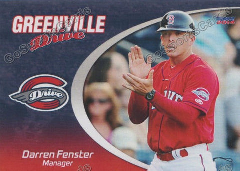 2014 Greenville Drive Darren Fenster