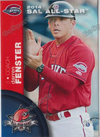 2014 South Atlantic League All Star SD Darren Fenster