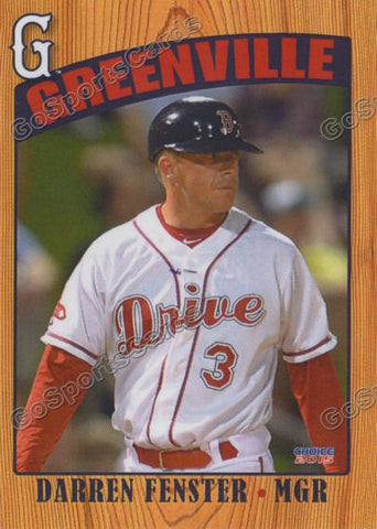 2017 Greenville Drive 2015 ReIssue Darren Fenster