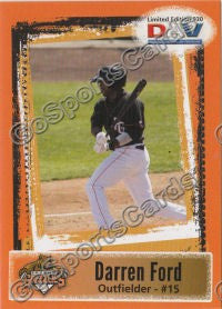 2011 Fresno Grizzlies DAV Darren Ford