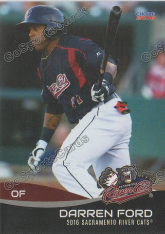 2016 Sacramento River Cats Darren Ford