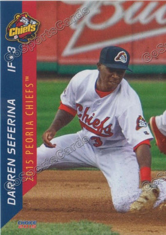 2015 Peoria Chiefs Darren Seferina