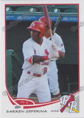 2016 Palm Beach Cardinals Darren Seferina