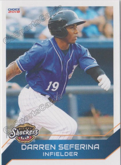 2018 Biloxi Shuckers Darren Seferina