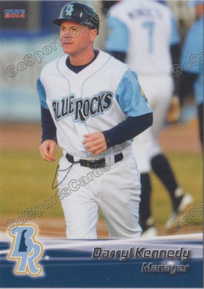 2014 Wilmington Blue Rocks Darryl Kennedy