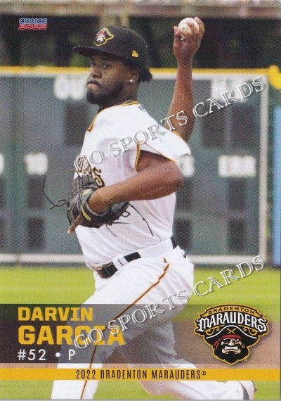 2022 Bradenton Marauders Darvin Garcia