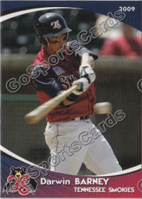 2009 Tennessee Smokies Darwin Barney