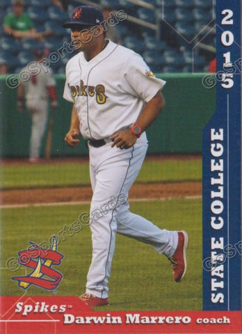 2015 State College Spikes Darwin Marrero