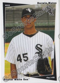 2010 Bristol White Sox Darwin Matos