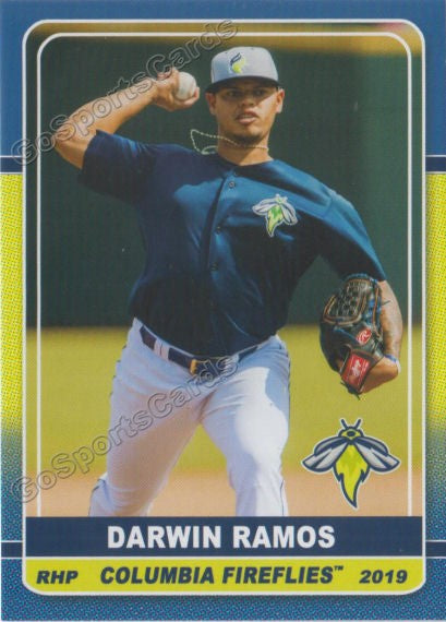 2019 Columbia Fireflies Darwin Ramos