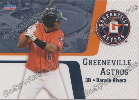 2013 Greeneville Astros Darwin Rivera