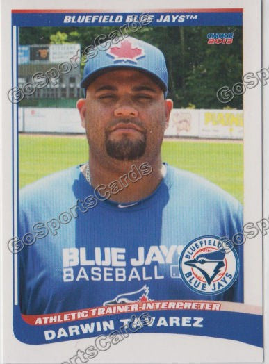 2013 Bluefield Blue Jays Darwin Tavarez