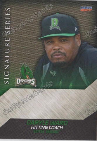2017 Dayton Dragons Daryle Ward