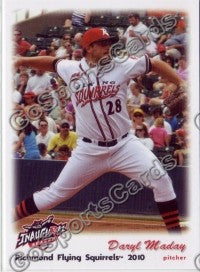 2010 Richmond Flying Squirrels Daryl Maday
