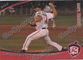 2012 Richmond Flying Squirrels Daryl Maday