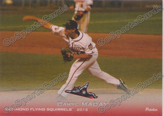 2013 Richmond Flying Squirrels Daryl Maday