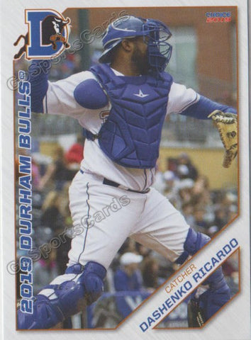2019 Durham Bulls Dashenko Ricardo